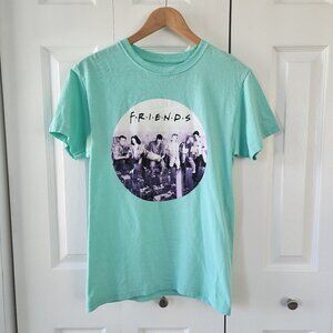 4/$25 Friends Blue Short Sleeve Graphic Print T-Shirt